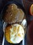 Yummy Savory Sizzling Burger Steak