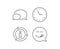 Yummy smile line icon. Emoticon with tongue sign. Speech bubble. Vector