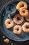 Yummy and sweet spanish donuts baked at home