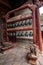 Yunnan Honghe Prefecture Jianshui Temple Great Hall courtyard bells