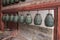 Yunnan Honghe Prefecture Jianshui Temple Great Hall courtyard bells