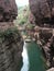 Yuntai mountain gorge wonders, beautiful mountains and water