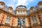 Yuri Gagarin statue waving in front of Royal Observatory