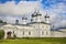 Yuriev Monastery in Veliky Novgorod, a male monastery of the Russian Orthodox Church in honor of the Great Martyr George