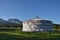 Yurt with Ben Nevis in background