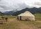 Yurt in Central Asian Veld