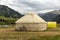 Yurt in Central Asian Veld
