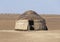 Yurt in Kyzyl desert