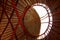 Yurt roof interior