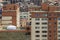 Yurt on the roof of a modern building in Ulaanbaatar