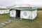 Yurt Tent. Nomad Mongolian Hut