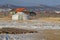 Yurt and the village, Mongolia