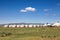 Yurts on grassland