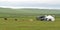 Yurts on the grassland of Inner Mongolia, China