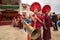 Yuru Kabgyat Buddhist festival at Lamayuru Gompa, Ladakh.