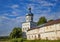 Yuryev Monastery in Veliky Novgorod, a male monastery of the Russian Orthodox Church in honor of the Great Martyr George