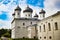 Yuryev Monastery in Veliky Novgorod, a male monastery of the Russian Orthodox Church in honor of the Great Martyr George