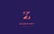 Z company small letter logo icon design