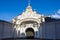 Zaborovsky Gate. One of entrances to territory of Orthodox monastery of Saint Sophia Cathedral in Kyiv, directly  of Patriarch hom