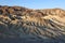 Zabriskie Point. Badlands Death Valley. California