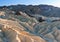 Zabriskie Point, Death Valley, a unique landscape