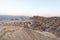 Zabriskie point death valley wonderful sunrise