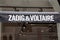 Zadig et Voltaire logo brand and text sign shop front facade luxury fashion french