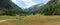 Zadnja Trenta valley with the Grintavec peak in the Julian Alps