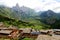 Zagana , A Tibetan village surrounded by mountains