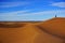 Zagora desert, Morocco, Africa, sandboarding in the desert