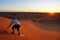 Zagora desert, sandboarding, sandboard, holiday, M` Hammid, Morocco, Africa, desert tour, camel tour, sand dunes