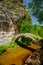 Zagorohoria stone bridge, Greece. Lazaridi arch bridge