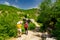 Zagorohoria stone bridge, Greece. Plakidas arch bridge