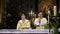 Zagreb, Croatia. 24th december. Catholic priests perform the Midnight Mass at Cathedral of the Assumption of the Blessed Virgin Ma