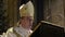 Zagreb, Croatia. 24th december. Catholic priests perform the Midnight Mass at Cathedral of the Assumption of the Blessed Virgin Ma