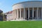 ZAGREB, GRAD ZAGREB / CROATIA - 04/16/2019: Mestrovic Pavilion on Square of the Victims of Fascism in Zagreb