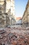 Zagreb hit by the earthquake damaged cathedral