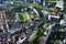 Zagreb stadium from air