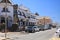 ZAHARA DE LOS ATUNES COSTA DE LA LUZ, SPAIN - JUNE, 19. 2016: View on the main road of the village center with tourist