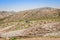 Zaida, Morocco - April 10, 2015. Vintage off road car moving in nature near Midelt