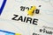 Zaire map