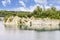 Zakrzowek lake, Krakow, Poland. Quarry under water