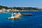 Zakynthos port a beautiful summerday.