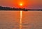 Zambezi river sunset, Zimbabwe, Africa