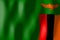 Zambia - waving flag - 3D illustration