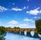 Zamora Puente de Piedra stone bridge on Duero