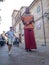 Zamora, Spain - August 29, 2015: Giants and big heads