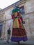 Zamora, Spain - August 29, 2015: Giants and big heads