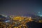 Zamzam Tower during night in Mecca ,Saudi ,Arabia.