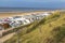 Zandvoort beach and dunes overview